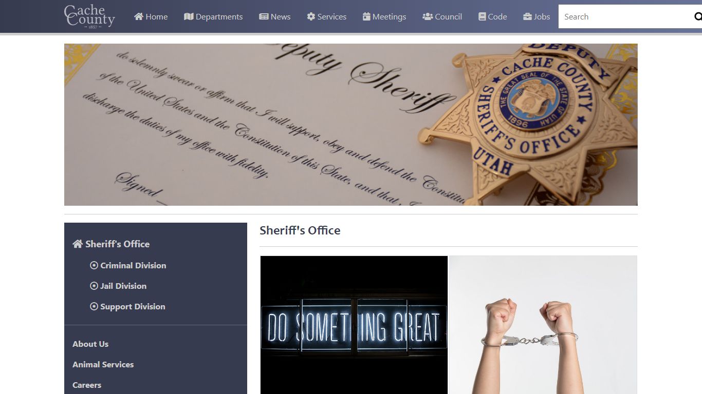 Official Site of Cache County, Utah - Sheriff's Office